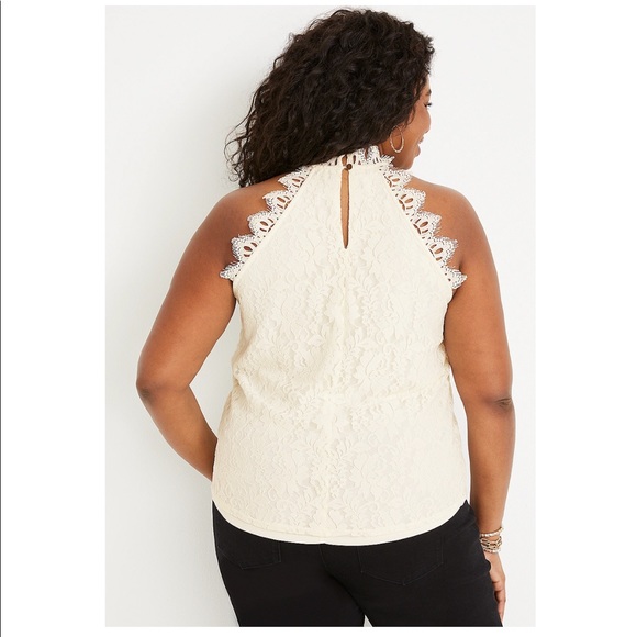 BRAND NEW!!! Maurices Lace Halter Top - Picture 6 of 7